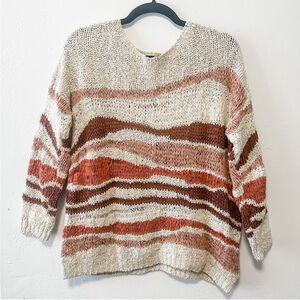 Women's Multicolor Knit Sweater